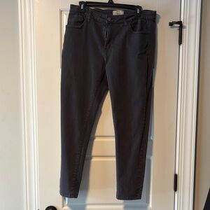 BKE Women's Dark Navy Ankle Jeans